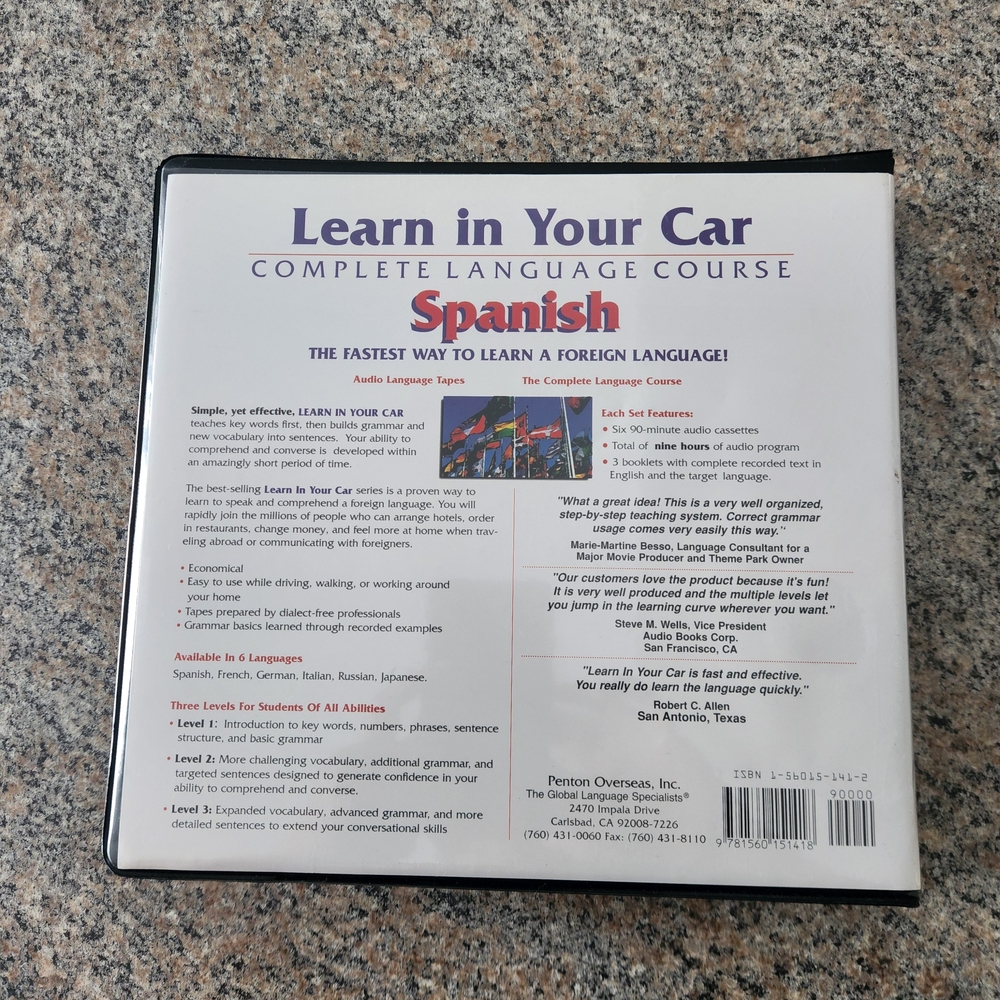 Learn in Your Car Spanish Complete Language Course By Henry N. Raymond - Picture 2 of 3